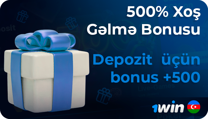 1Win AZ-da Xoş Gəlmə Bonusu haqqında - Giriş