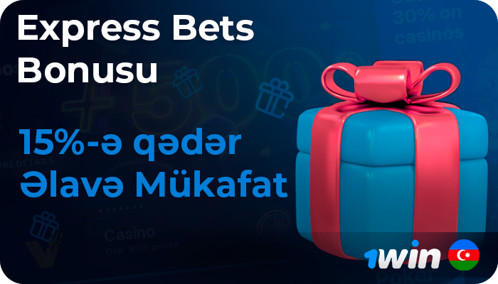 1Win AZ-da çoxsaylı mərclər üzrə əlavə bonusu necə əldə etmək olar