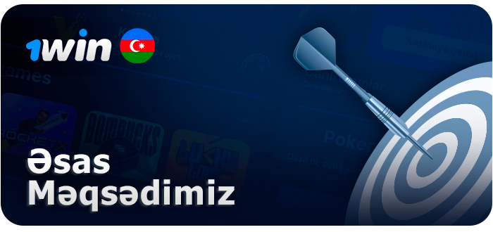 1Win layihəsinin əsas məqsədi AZ oyunçuları üçün məlumatdır