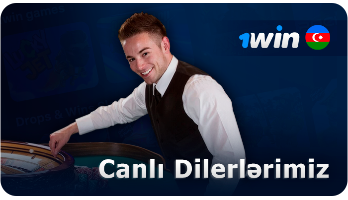 1Win saytında canlı dilerlər - işçilərin peşəkarlığı və oyunçulara dəstək