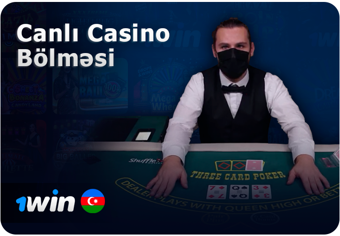 1Win onlayn kazinosunda canlı dilerlər - canlı oyun provayderləri haqqında məlumat