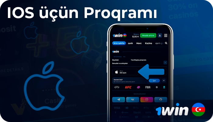 1Win APK haqqında iOS təlimatları addım-addım endirmək və quraşdırmaq