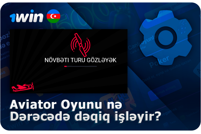 1Win saytında Aviator oyununun işi - oyun necə işləyir