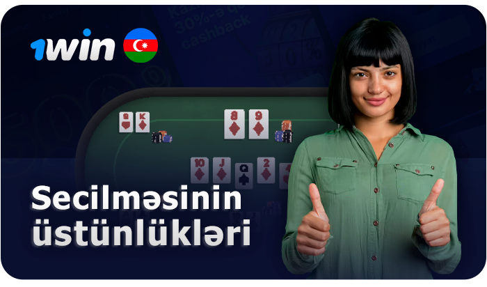 1Win mərc saytında poker oynamağın üstünlükləri