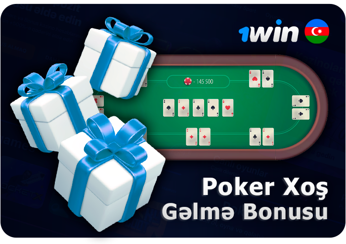 1Win də onlayn yeni poker oyunçuları üçün bonus