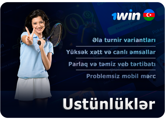 1Win mərc saytında tennisə mərc etməyin faydaları